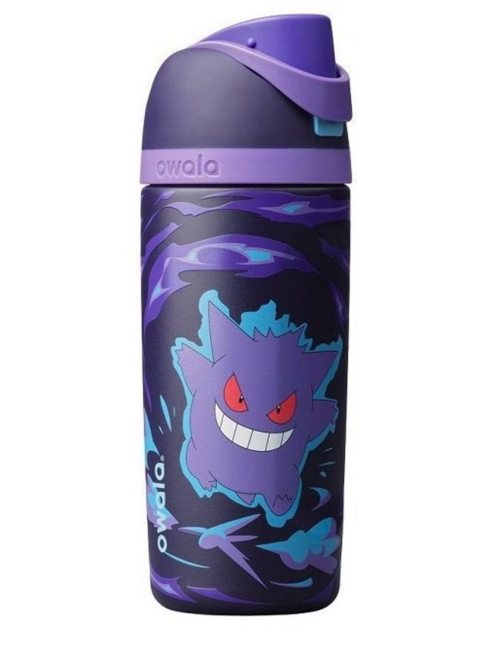 Pokémon Owala Gengar in the Shadows Stainless Steel Water Bottle 16 oz. NEW
